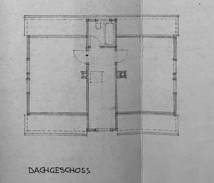 zauber grundriss dach